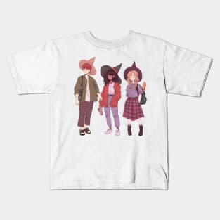 Comfy Millennial Witches Kids T-Shirt